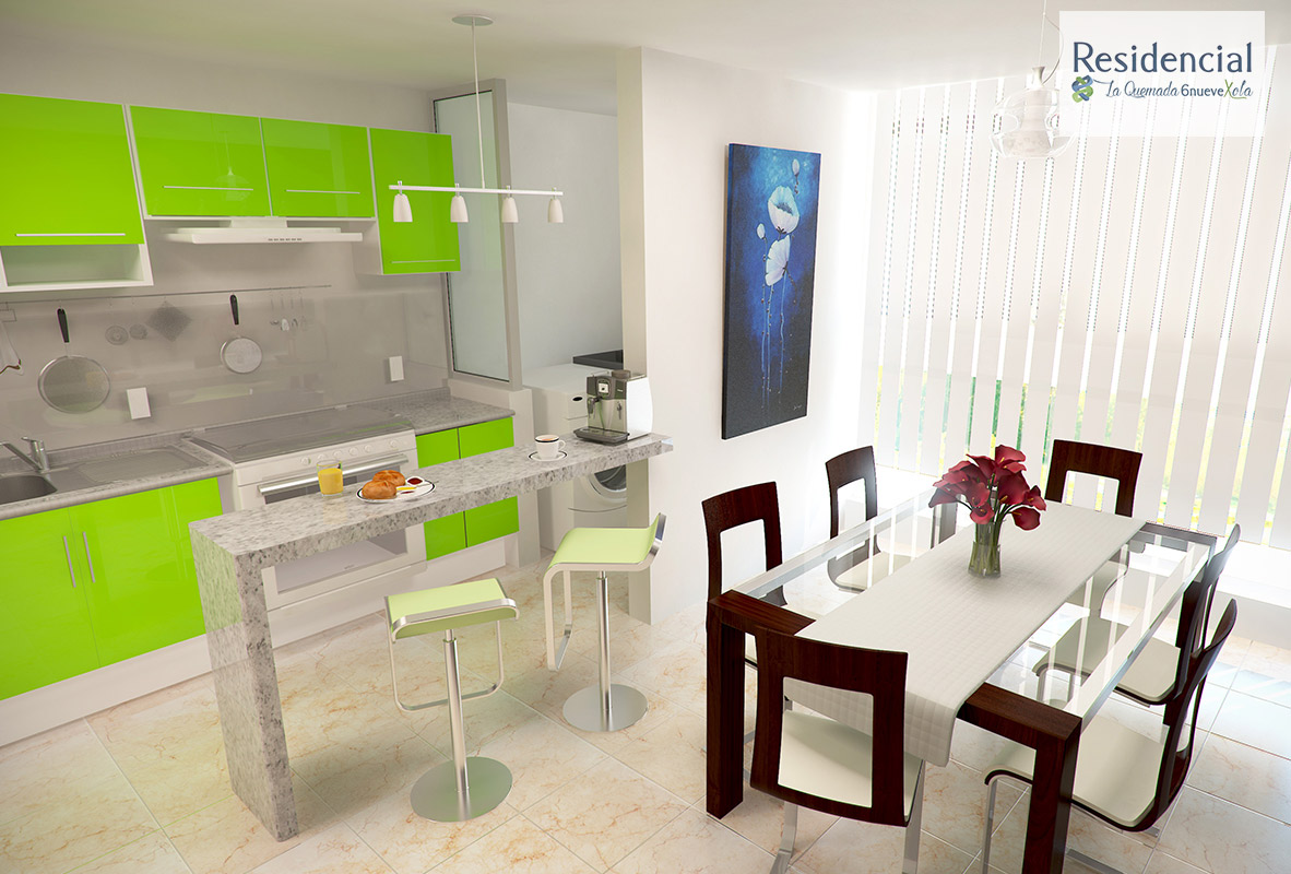 Residencial Quemada Cocina